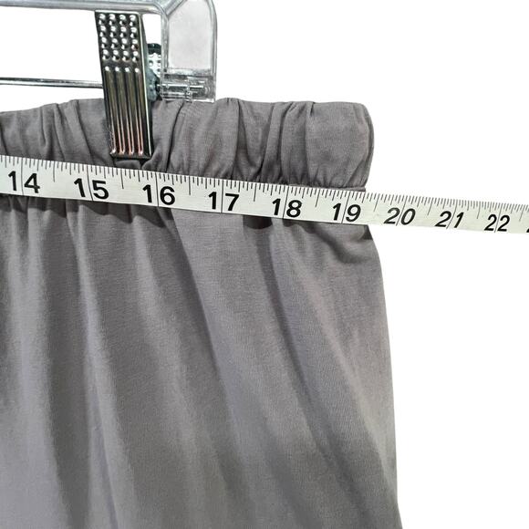 Seed to Style Wide Leg Pants Womens XL Gray Organic Cotton Pockets Slouchy Cozy - Picture 6 of 12